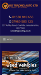 Mobile Screenshot of bgtrading.co.uk