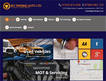 Tablet Screenshot of bgtrading.co.uk